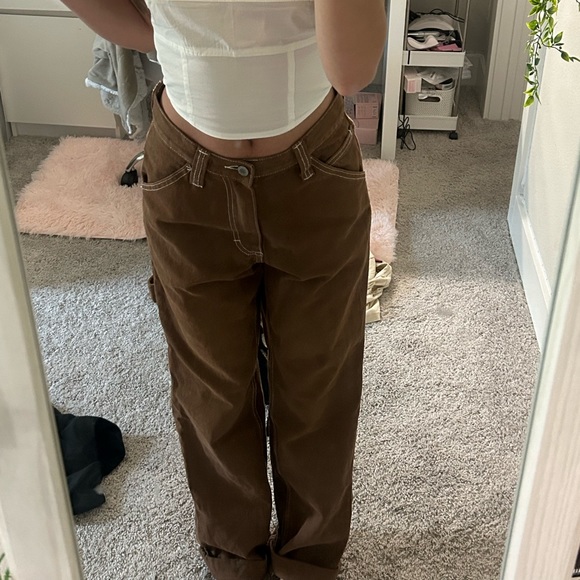 Brandy Melvillle brown pants - Picture 2 of 4